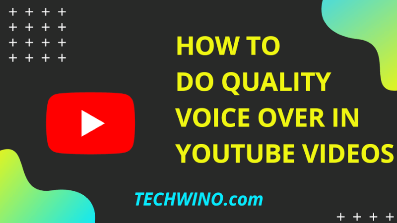 Quality Voice Over for YouTube Videos