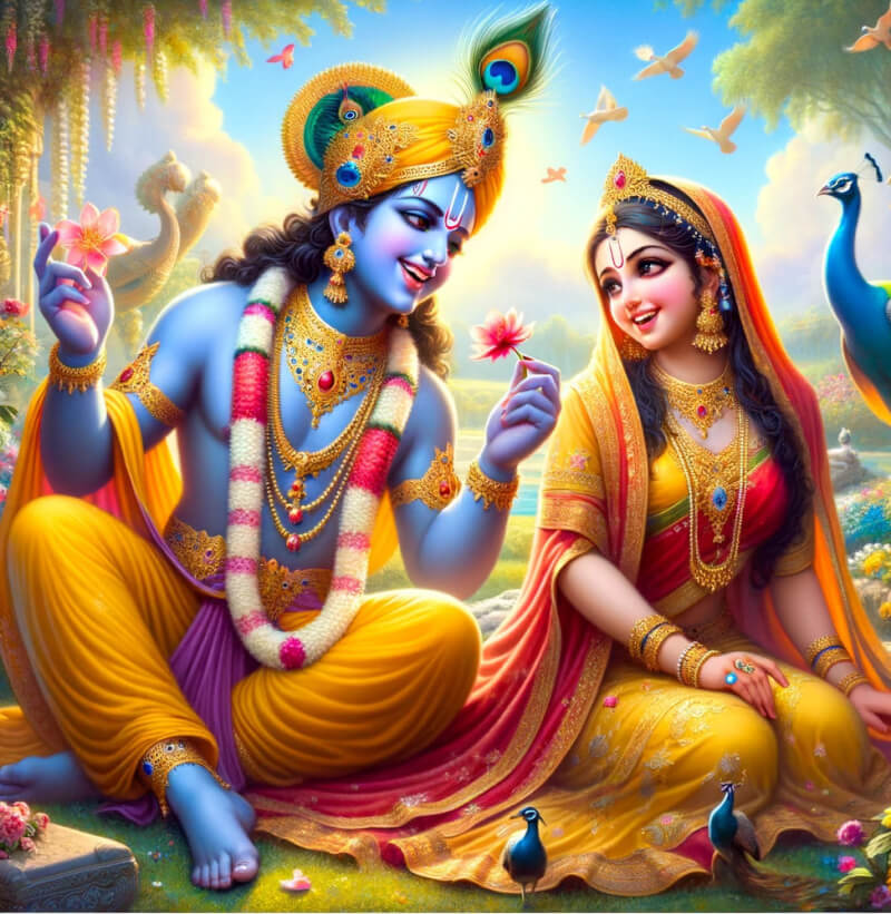 Krishna Radha Love 10