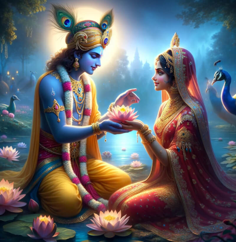 Krishna Radha Love 11