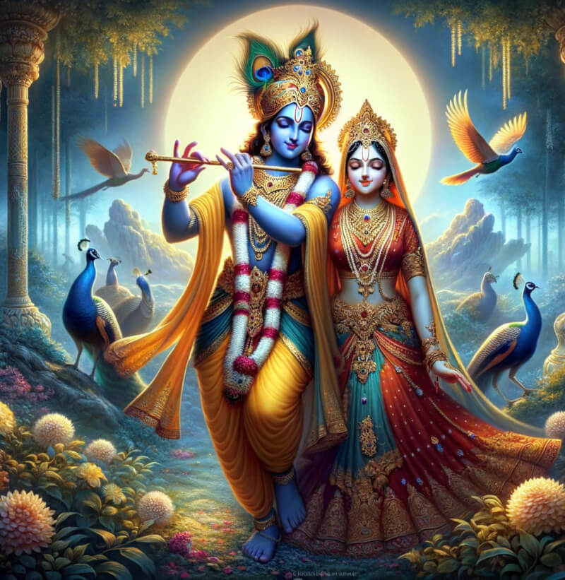 Krishna Radha Love 4