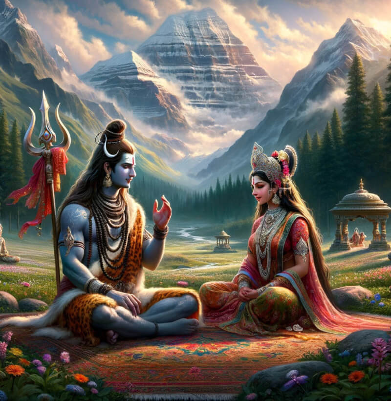 Shiv Parvati Love image 9
